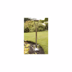Spear & Jackson 4650PS Traditional Stainless Planting Spade, Brown