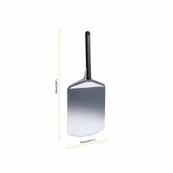 Ooni 16? Metal Pizza Peel ? Metal Pizza Peel 16 Inch, Pizza Spatula Paddle, Lightweight Pizza Turning Peel with Long Handle, Pizza Oven Accessories,
