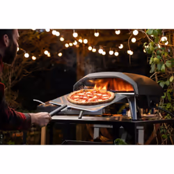 Ooni 16? Metal Pizza Peel ? Metal Pizza Peel 16 Inch, Pizza Spatula Paddle, Lightweight Pizza Turning Peel with Long Handle, Pizza Oven Accessories,