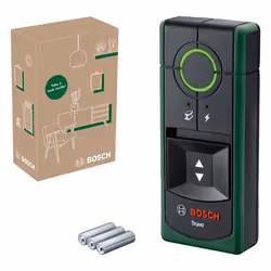 Bosch detector Truvo 2nd gen. (easy one-button handling, simple detection of live cables & metal wall scanner up to 70mm, in  ...