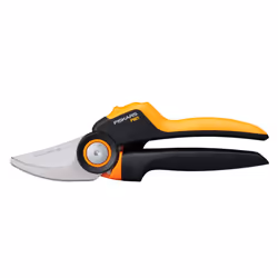 Fiskars Bypass Garden Pruners M, X-series PowerGear, P921, With rolling handle, For fresh branches and twigs, Non-stick coate ...
