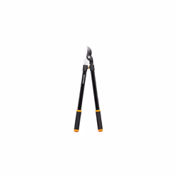 Fiskars Bypass tree pruner for fresh wood, Non-stick coating, Hardened Precision Steel, Length: 81 cm, Black, L11, 1027541