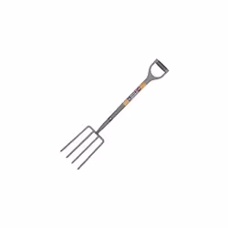 Spear & Jackson 1680NB Neverbend Carbon Digging Fork, Blue, 99.5 x 20.5 x 10 cm