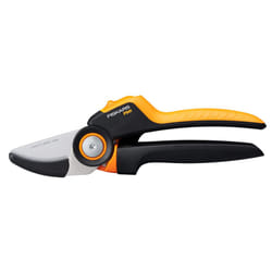 Fiskars Anvil Garden Pruners, X-series PowerGear, P941, With rolling handle, For dry twigs and branches, Non-stick coated, Stainless steel blades,