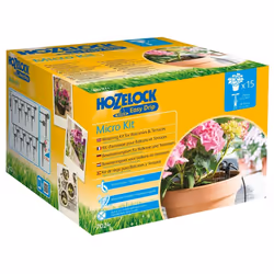 HOZELOCK - Micro Irrigation Kit "Micro Kit" : Ideal for Watering Potted Plants and Hanging Baskets, Easy to Use, Supplied wit ...