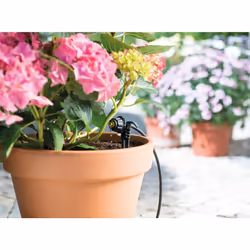 HOZELOCK - Micro Irrigation Kit "Micro Kit" : Ideal for Watering Potted Plants and Hanging Baskets, Easy to Use, Supplied with 15m of ? 4mm Hose and