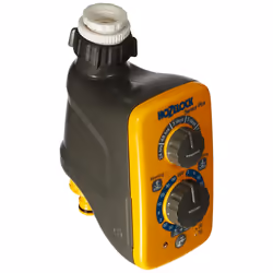 HOZELOCK - Watering Timer Sensor Controller Plus : Automatic and Easy Watering with its Light Sensor, Adjustable Watering at Sunrise and/or Sunset,