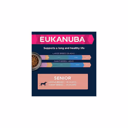 Eukanuba Complete Dry Dog Food for Senior Large and Giant Breeds with Fresh Chicken 15 kg