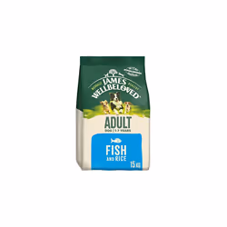 James Wellbeloved Adult Fish & Rice 15 kg Bag, Hypoallergenic Dry Dog Food