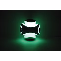 Chuckit! Kick Fetch Max Glow Interactive Rechargeable High Visibility Dog Toy Throw or Kick Toy for Dogs, Small