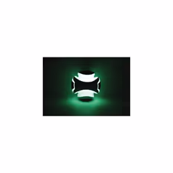Chuckit! Kick Fetch Max Glow Interactive Rechargeable High Visibility Dog Toy Throw or Kick Toy for Dogs, Small