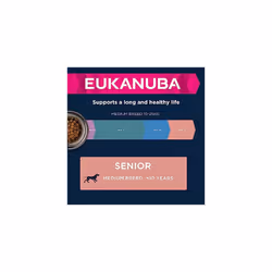 Eukanuba Complete Dry Dog Food for Senior Medium Breeds with Fresh Chicken 15 kg