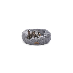 Silentnight Donut Calming Dog Bed ? Calming Dog Cat Pet Bed Anxiety Relief Soft Fluffy Doughnut Pillow ? Easy Clean Machine Washable Luxury Plush Dog