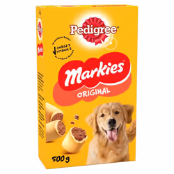 Pedigree Markies - Dog Biscuit Treats with Marrowbone, for Adult Dogs, Pack of 12 (12 x 500 g)