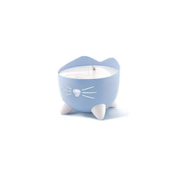 Catit PIXI Cat Drinking Fountain, Running Water Fountain, Blue
