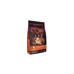Wellness CORE Adult Original, Dry Dog Food, Dog Food Dry, Grain Free Dog Food, High Meat Content, Turkey & Chicken, 10 kg