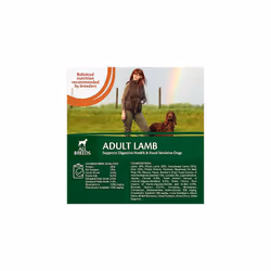Wellness CORE Adult Lamb, Dry Dog Food, Dog Food Dry for Healthy Digestion, Grain Free with High Meat Content, Lamb, 10 kg