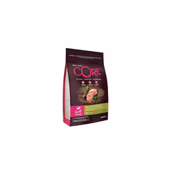 Wellness CORE Small Breed Adult Low Fat, Dry Dog Food for Small Breeds, Grain Free, High Meat Content, Turkey, 5 kg, brand is ...