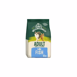 James Wellbeloved Adult Fish 10 kg Bags, Hypoallergenic Dry Cat Food