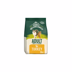 James Wellbeloved Adult Turkey 10 kg Bag, Hypoallergenic Dry Cat Food