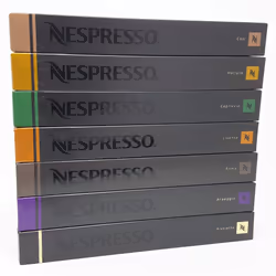 Nespresso Assortment, 70 Capsules ? Ristretto, Arpeggio, Rome, Livanto, Capriccio, Volluto, Cosi
