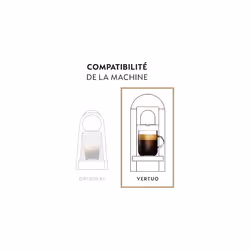 Nespresso Vertuo Barista Creations Assortment of 50 Capsules - 10x Vanilla Custard Pie, 10x Caramel Cookie, 10x Hazelino Muffin, 10x Bianco Leggero,