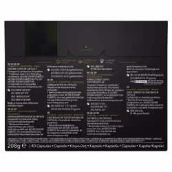 L'OR Espresso Coffee Ristretto Intensity 11 - Nespresso?* Compatible Aluminium Coffee Capsules - 5 Packs of 40 Capsules (200 Drinks)