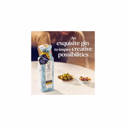 Bombay Sapphire Premier Cru Premium Distilled London Dry Gin Murcian Lemon, Limited Edition Gin Gift in Sustainable Gift Wrap, 47% ABV, 70cl / 700 ml