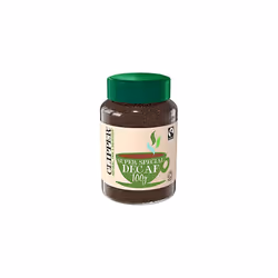 Clipper Organic Medium Roast Decaf Arabica Coffee | 6x 100g Jars Decaffeinated Instant Coffee | Bulk Buy for Home & Catering ...