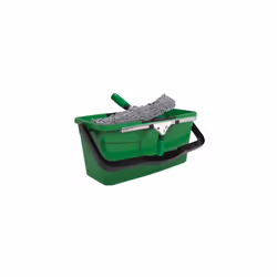UNGER AK013 Window Cleaning Kit 3-in1 Starter Set - Window Squeegee, Microfibre Power Washer with T-Bar Handle, 18L Cleaning  ...