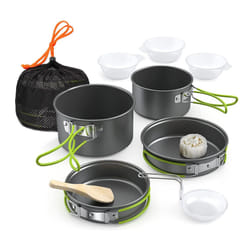 Lixada Camping Cookware, 2-3 People Multifunctional Portable Cooking Set for Outdoor Camping Hiking Picnic