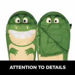 Kids Sleeping Bag by Highlander - Mummy Style - Themed Carry Backpack for Easy Transportation - Lightweight and Warm - Perfect for Camping, Hiking,