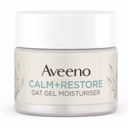 Face Calm+Restore Oat Gel Moisturiser 1x 50ml Face Moisturiser Instantly Soothe & Replenish Skin's Moisture Barrier, Intensel ...