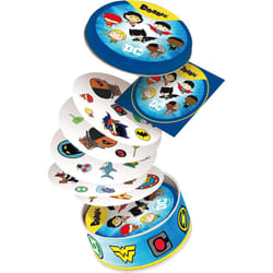Asmodee | Dobble DC Justice League - [Amazon Exclusive] | Card Game | Ages 6+ | 2-8 Players | 15 Minutes Playing Time