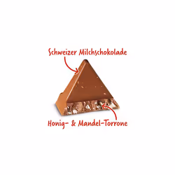 Toblerone Milk Chocolate Bars OFFICIAL, Made with Swiss Milk Chocolate, 20 x 100 g