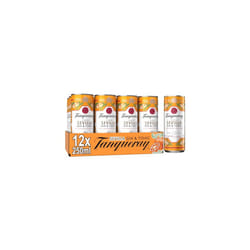 Tanqueray Flor de Sevilla Gin & Tonic | 6.5% vol | 12 x 250ml | Ready to Drink Cans | Bittersweet Taste of Seville Oranges & Tanqueray London Dry Gin
