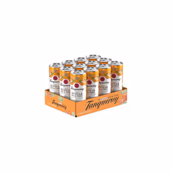 Tanqueray Flor de Sevilla Gin & Tonic | 6.5% vol | 12 x 250ml | Ready to Drink Cans | Bittersweet Taste of Seville Oranges & Tanqueray London Dry Gin