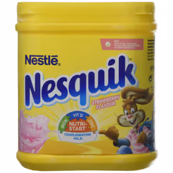 Nesquik Strawberry Powder Tub, 500 g (Pack of 10)