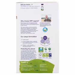 HiPP Organic 2 Follow on Baby Milk Powder Formula, From 6 Months, 800g (Pack of 4)