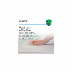 Clinell Universal Cleaning and Disinfectant Wipes for Surfaces - Pack of 4 Buckets - 225 Wipes per Pack (900 Wipes) - Multi Purpose Wipes, Kills