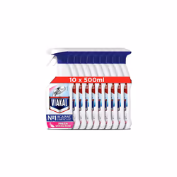 Viakal Limescale Remover Spray, Fresh, 5 Litre (500 ml x 10)