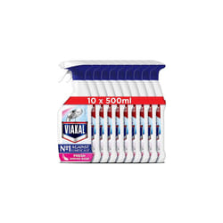 Viakal Limescale Remover Spray, Fresh, 5 Litre (500 ml x 10)