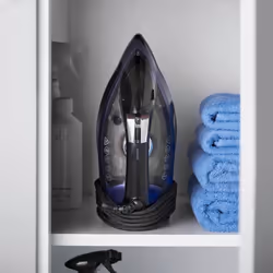 Russell Hobbs Plug & Wrap Steam Iron, One Temp Technology, Non Stick Ceramic Soleplate, 320ml Water Tank, 200g Steam Shot, 45g Continuous steam, Easy