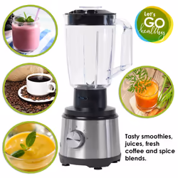 Salter EK4294 Juicer And Blender ? 4-in-1 With 1L Jug Blender, Fruit Juicer, Nuts/Coffee Grinder Mill, Portable Bottle, Multifunctional Smoothie