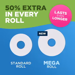 Andrex Classic Clean Mega Toilet Roll - 36 Mega XL Rolls, Packaging may vary