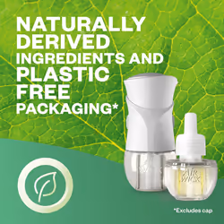 Airwick Plug in Diffuser Kit, White Vanilla Bean, Pack 4 x Kits, 1 Device & 1 Refill, Long Lasting Fragrance, Lasts up to 400 days, Plug in Air