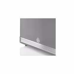 Swan ST19010GRN Retro 2-Slice Toaster with Defost/Reheat/Cancle Functions, Cord Storage, 815W, Retro Grey