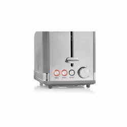 Swan ST19010GRN Retro 2-Slice Toaster with Defost/Reheat/Cancle Functions, Cord Storage, 815W, Retro Grey