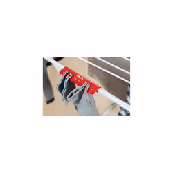 Vileda Extra X-Legs Clothes Airer, Indoor Clothes Drying Rack with 20m Washing Line, White