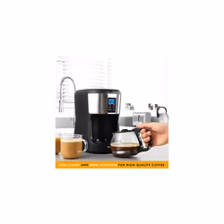 Salter EK4368 Bean to Jug Coffee Machine ? Electric Coffee Grinder, 750ml Filter Coffee Maker with Reusable Filter, Digital Display with Programmable